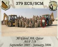 379th ECS/SCM Outside Plant work center with equipment and Marko
